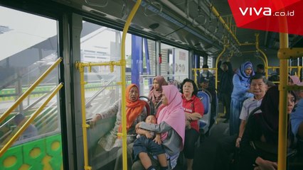 Mencoba Jalur Layang Busway Koridor 13