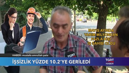 İşsizlik Yüzde 10.2'ye Geriledi