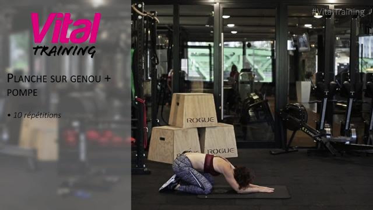 #VitalTraining : gym tonique du matin