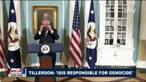 GLOBAL NEWS | Tillerson: ‘ISIS responsible for genocide’