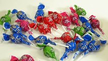 Chupa Chups Lollipops Party in My Tummy Learn Colors with A lot of Candy