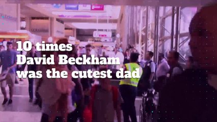10 times David Beckham proved to be the cutest dad