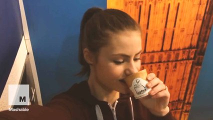 A company created a coffee cup you can eat as a solution to our problem with plastic