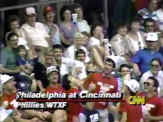 Cincinnati Reds Over Philadelphia Phillies, Highlights 1988