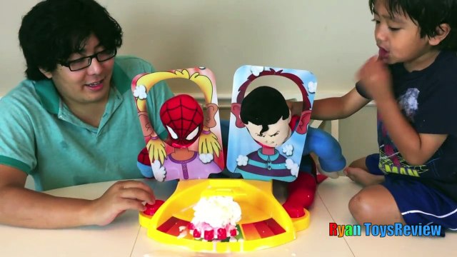 PIE FACE SHOWDOWN CHALLENGE NEW Whipped Cream in the face Family Fun game for Kids Egg Sur