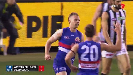 Highlights: Western Bulldogs v Collingwood AFL