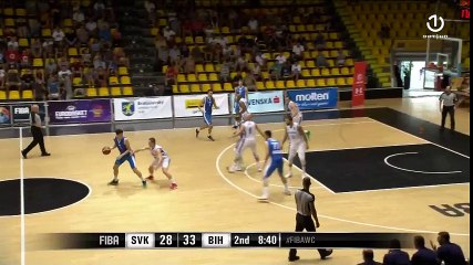 Sjajno zakucavanje Gegića [Slovačka-BiH]
