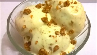 Butter Scotch Ice Cream, Butterscotch Recipe, Homemade Butterscotch Ice Cream, Eassy Desserts