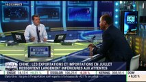 On prend le large: les exportations et importations en Chine ressortent largement inférieures aux attentes en juillet - 16/08