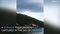 Strange phenomenon spotted in Croatian skies