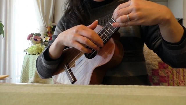 春よ、来い Haru yo, Koi 松任谷由実 ☆ ukulele cover 弾き語り