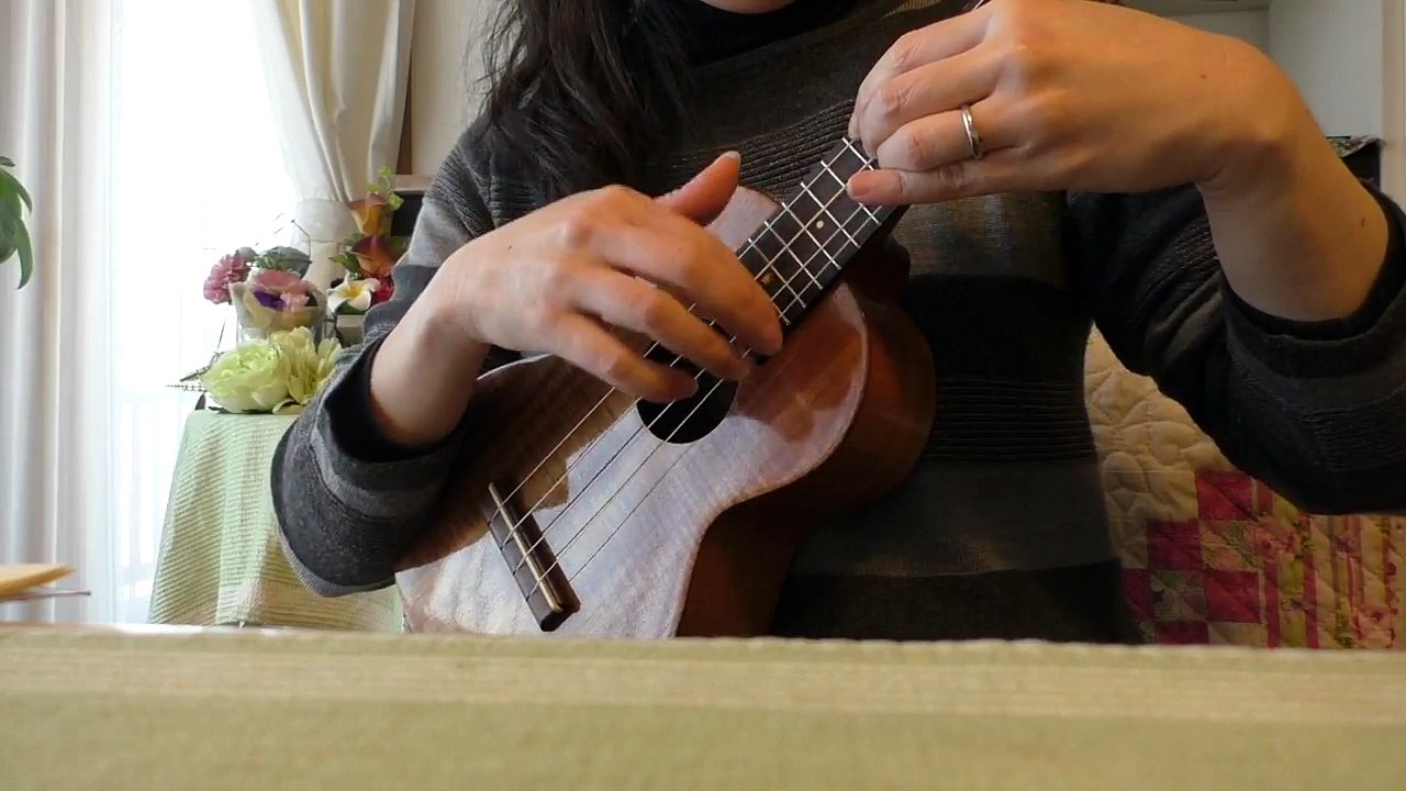 春よ、来い  Haru yo, Koi  松任谷由実 ☆ ukulele cover 弾き語り
