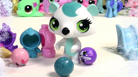 littlest pet shop chilly weather friends set