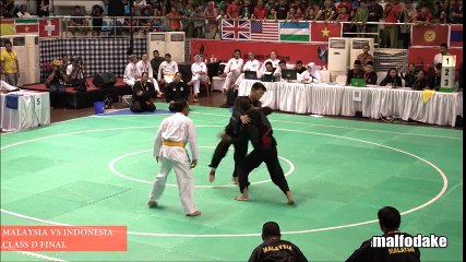 pペンチャック。シラト クラスDインドネシアＶＳマレシアフィナーレ2016