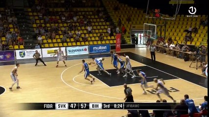 Zakucavanje Muse za njegov 20 poen [Slovačka-BiH]