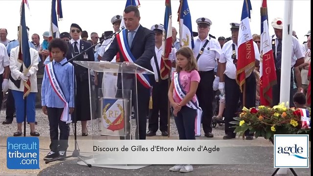commémoration du débarquement de provence - Cap d'Agde 15 aout 2017