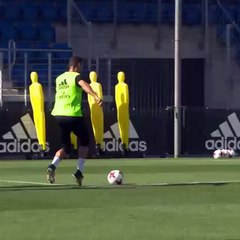 Cristiano Ronaldo amazing goal in training session 2017