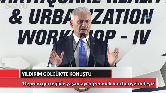 Yıldırım: 'Depreme hazırlıklı olmamız lazım'
