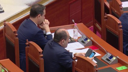 Скачать видео: DOREHIQEN MINISTRAT TEKNIKE, PERFAQESUESIT E PD NE QEVERI MBYLLIN RAPORTIN PER ZGJEDHJET LAJM