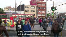 Les Colombiens divisés par la transition politique des Farc