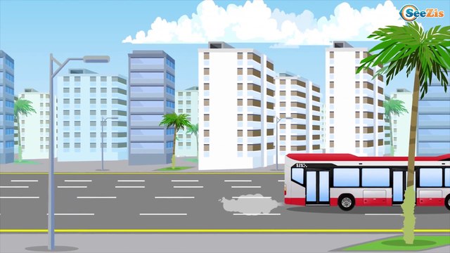 Çizgi film - Ambulans, Polis arabası ve Yarış Arabası - Video çocuk için