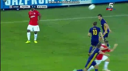 Shir Tzedek Goal HD - Hapoel Be'er Sheva (Isr) 2-1 NK Maribor (Slo) 16.08.2017