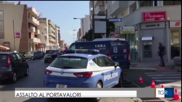Rapinato portavalori a Brindisi