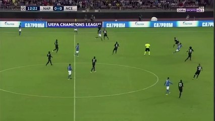 Dries Mertens Goal -Napoli 1-0 Nice - 16.08.2017