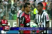 Paolo Guerrero preocupa a Gareca por no recuperarse de lesión