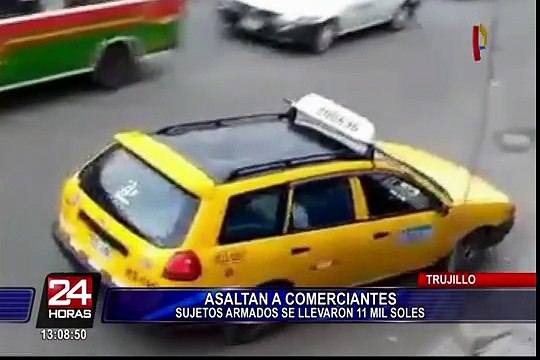 Trujillo: “Marcas” asaltan a comerciantes y les arrebatan 11 mil soles