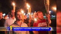 Professor Afraid for Family's Safety After Being Falsely Identified in Charlottesville Photo