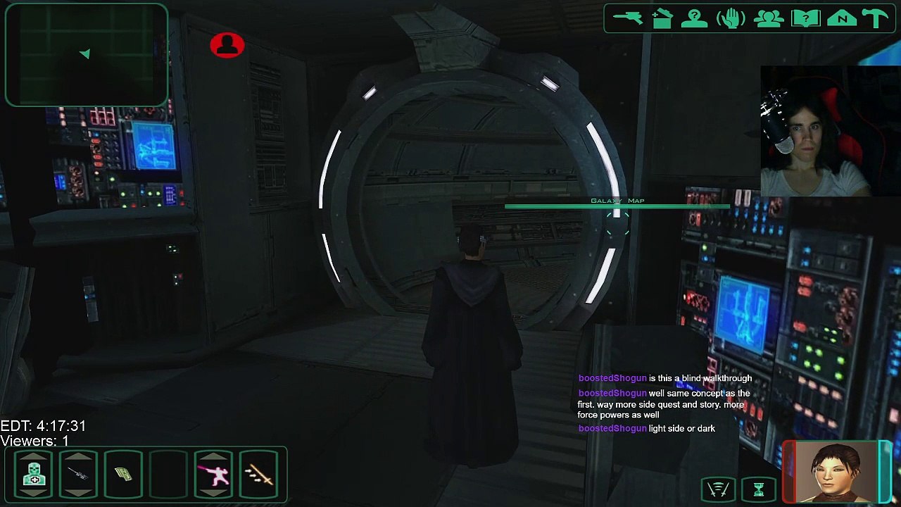KOTOR 2 stream pt 3 - jeena jarar gets the ebon hawk back