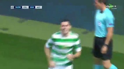 Tom Rogic GOAL- Celtic 1-0 FC Astana  16.08.2017