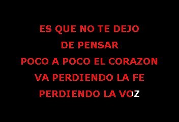 RBD - Salvame (Karaoke)