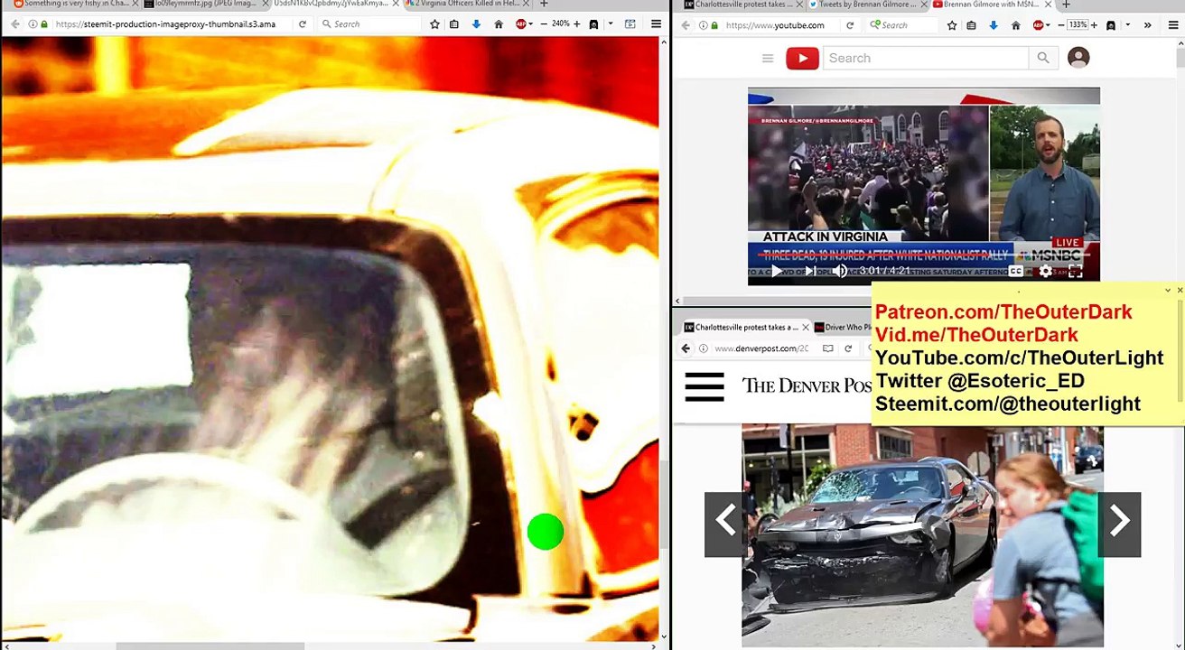 Some odd things about the event at Charlottesville