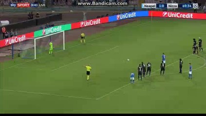 Jorginho (Penalty) Goal HD - Napoli (Ita) 2-0 (Fra) OGC Nice 16.08.2017