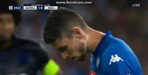 Jorginho (Penalty) Goal HD - Napoli (Ita) 2-0 Nice (Fra) 16.08.2017