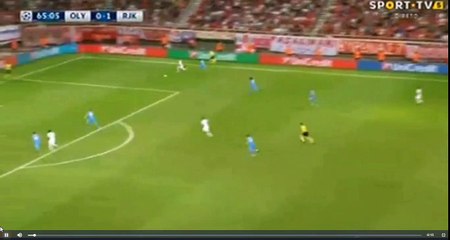 Vadis Odjidja-Ofoe Goal - Olympiakos Piraeus vs HNK Rijeka 1-1 16.08.2017 (HD)