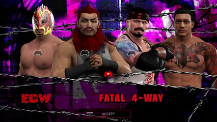 Best fatal 4 way match ever.