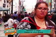 ¿Cómo estamos los peruanos en cultura general?