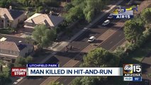 Man hit, killed by hit-and-run driver in Litchfield Park