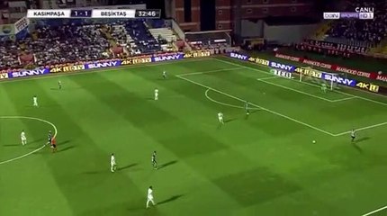 Talisca GOAL HD - Kasimpasa 1-2 Besiktas 18.08.2017