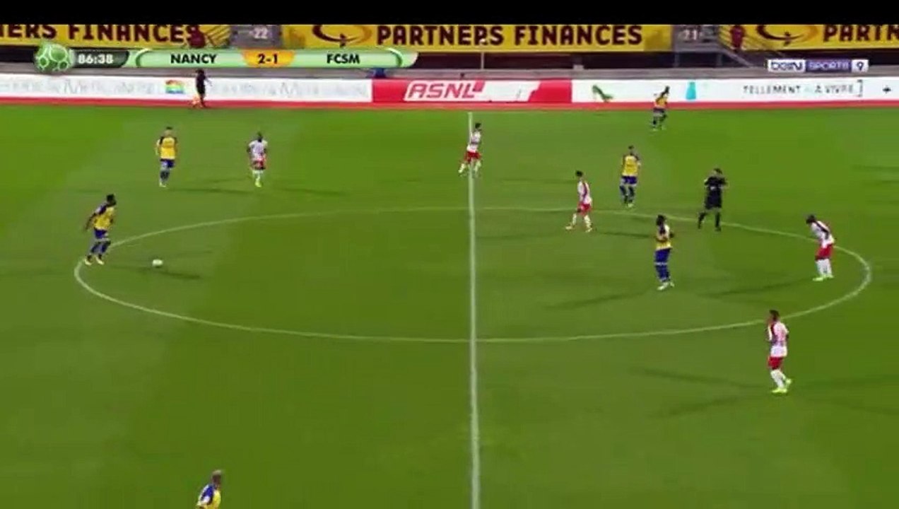 Florian Martin Goal HD - Nancy 2-2 Sochaux 18.08.2017
