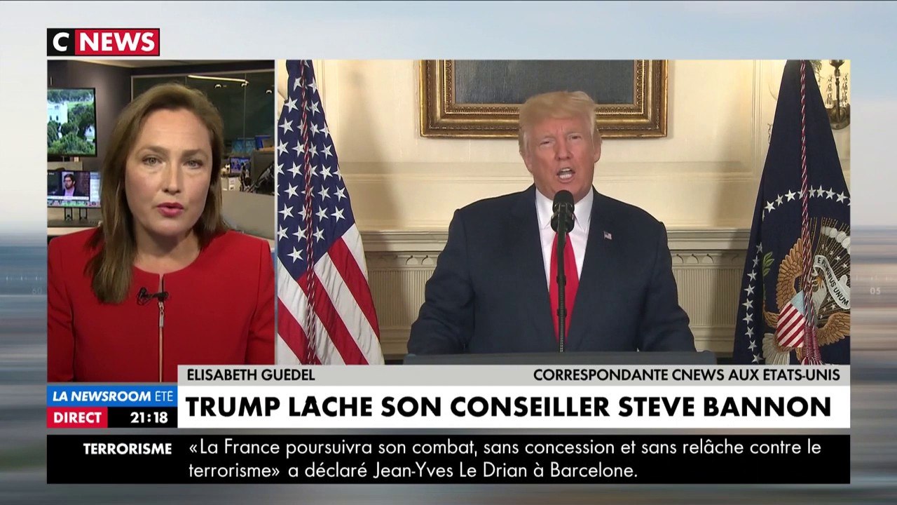 Trump lâche son conseiller Steve Bannon