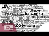 Queda aprobada la nueva Ley de Transparencia / Nacional