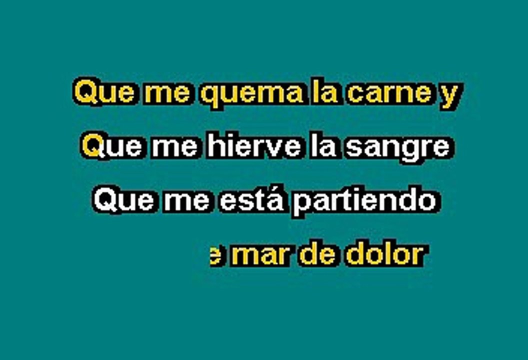 Alejandro Fernández - Que voy a hacer con mi amor (Karaoke)