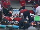 Gran Premio d'Ungheria 1989: Ritiro di Ghinzani, sorpasso di Mansell a Caffi e pit stop di Boutsen