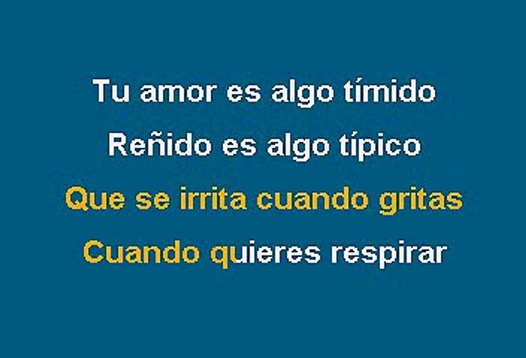 Chichi Peralta - Amor Narcótico (Karaoke)