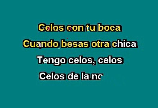 Daniela Romo - Celos (Karaoke)