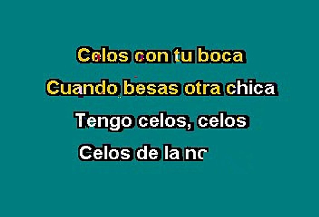 Daniela Romo - Celos (Karaoke)